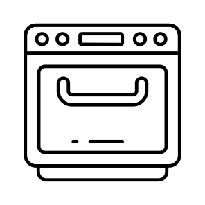 Cooking Range, Kitchenware, Home Appliance, Cooking Stove, Cooking Oven icon