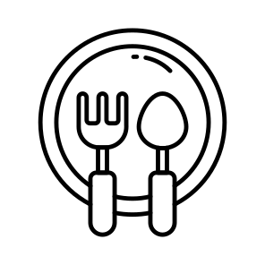 Dinein, Tableware, Solidware, Silverware, Cutlery, icon