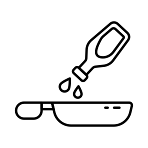 Frying Pan, Teflon, Kitchenware, Utensil, Kitchen Accessory icon