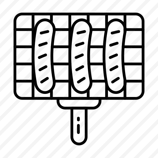 Grilled Sausage, Frankfurter, Banger, Wurst, Wiener, preview