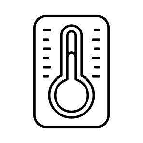 Hot Temperature, Thermometer, Fire Temperature, Temperature Gauge, Temperature Indicator icon