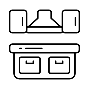 Kitchen, Cooking Room, Galley, Kitchenette, Cookhouse, icon