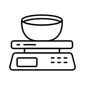 Kitchen Scale, Weight Machine, Weight Scale, Weighing Scale, Kitchen Weight icon