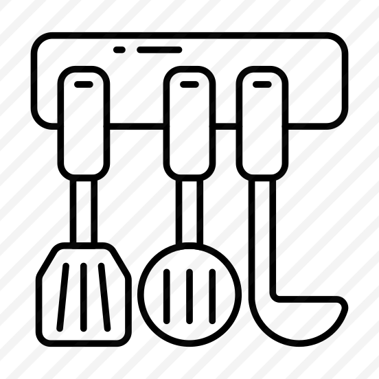 Kitchen Spoons, Kitchenware, Utensil, Kitchen Accessory, Cooking Spoons preview