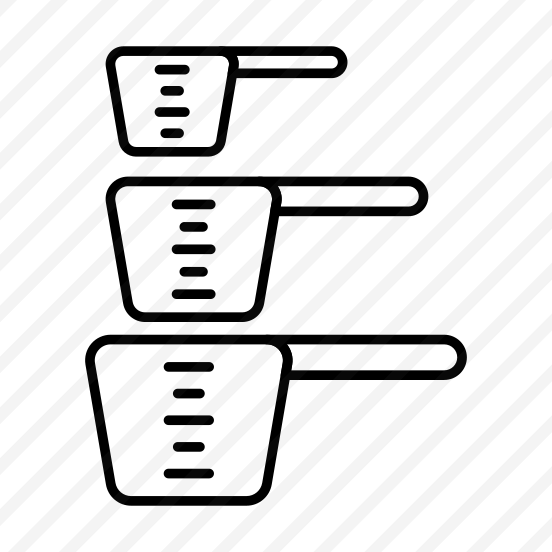 Measuring Cups, Kitchenware, Utensil, Kitchen Accessory, Kitchen Equipment  preview