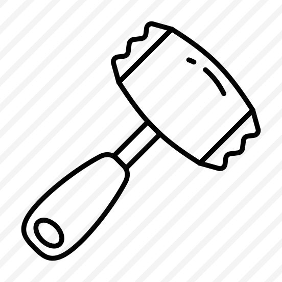 Meat Tenderizer, Kitchenware, Kitchen Tool, Equipment, Utensil,  preview
