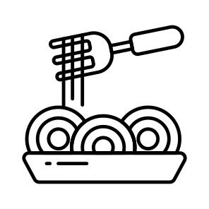 Noodles, Pasta Bowl, Food Bowl, Edible, Meal icon
