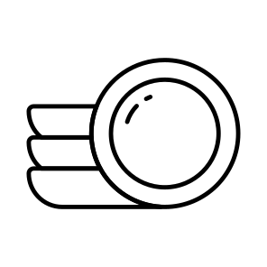 Plates, Dishes, Crockery, Kitchenware, Kitchen Accessory icon