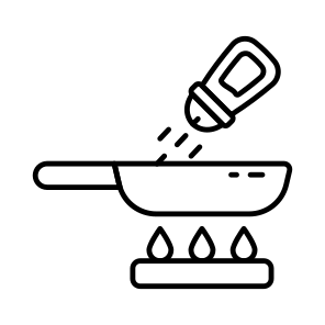 Salt Pot, Sprinkle Spice, Kitchenware, Pepper Cot, Condiment icon
