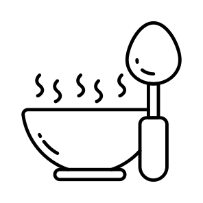 Soup Bowl, Tomato Soup, Edible, Meal, Healthy Diet icon