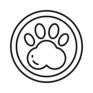 Animal Footprint, Dog Paw, Animal Paw, Pawprint, Forepaw, icon