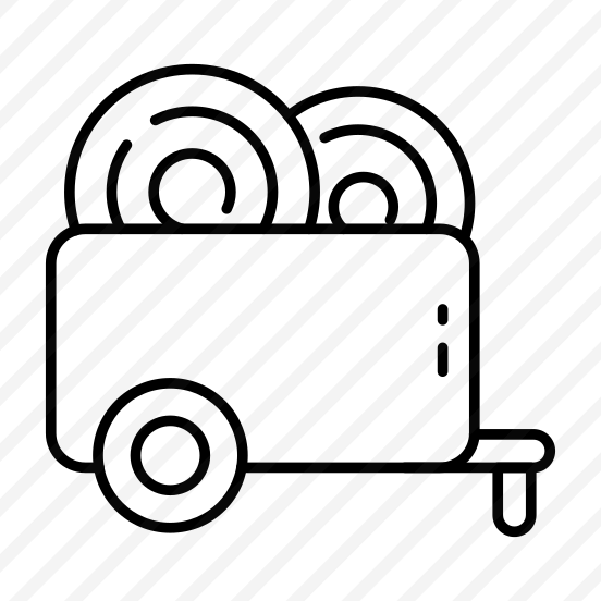 Haybale Cart, Bale Truss, Agriculture, Farming, Haystack  preview