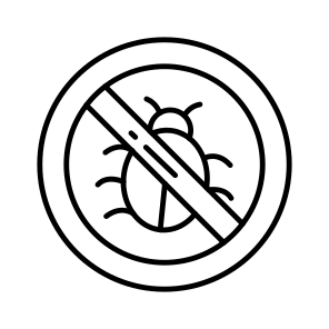 No Bug, No Malware, No Insect, Pest Control, Termite Control icon