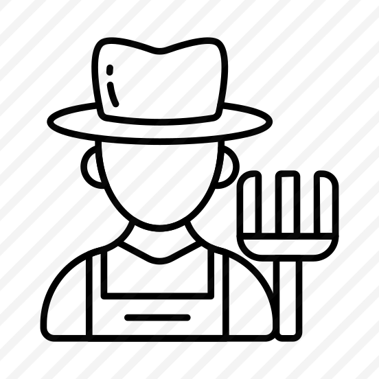 Professional Person, Occupation, Gardener, Farmer, Male Character, preview