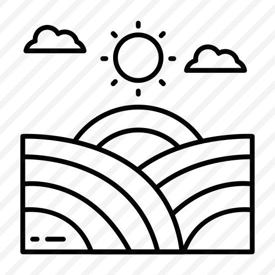 Sunrise Farm, Field, Landscape, Meadow, Pasture  preview