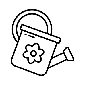 Water Pot, Water Sprinkler, Watering Can, Watering Plant, Gardening, icon