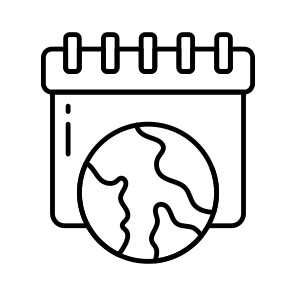 Calendar, Global Schedule, Daybook, Datebook, Almanac icon