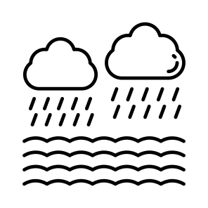 Cloud Raining, Rainfall, Thunderstorm, Forecast, Meteorology icon