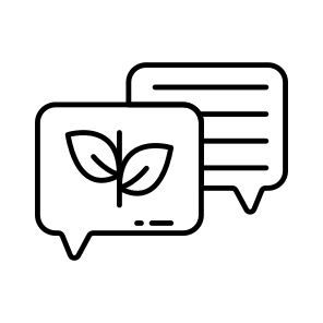 Eco Chat, Message, Communication, Conversation, Eco Discussion icon