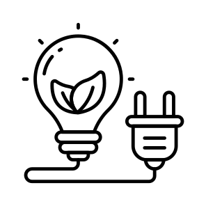 Eco Idea, Eco Innovation, Eco Light, Electric Lamp, Light icon