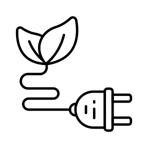 Eco Plug, Eco Cord, Eco Switch, Electric Plug, Switch Electric icon