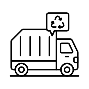 Eco Van, Truck, Automobile, Vehicle, Transport icon