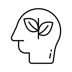 Ecological Mind, Ecological Brain, Green Thinking, Eco Mind, Eco Brain icon