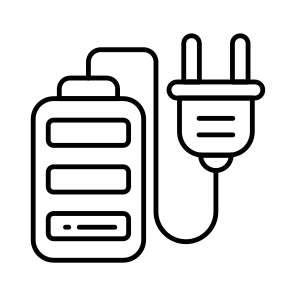Electric Battery, Rechargeable Battery, Electric Battery, Energy Accumulator, Battery Status, icon