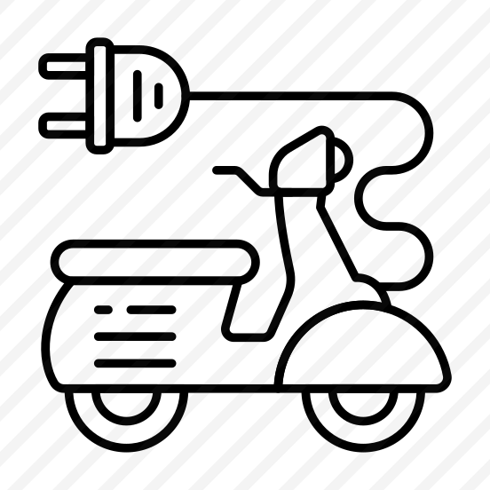 Electric Scooty, Electric Bike, Motorcycle, Rechargeable Scooty, Moped preview