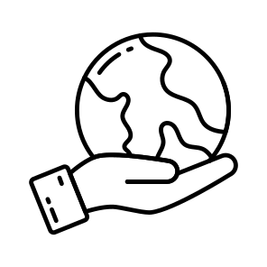 Global Care, Earth Care, Planet Care, Global Conservation, Universe Car icon