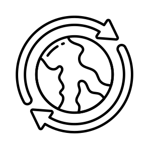 Global Recycling, Global Reprocess, Global Renewable, Global Reuse, Worldwide Recycling icon