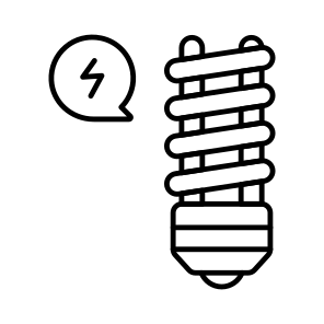 Led Light, Led Bulb, Electric Bulb, Lightbulb, Energy Saver icon