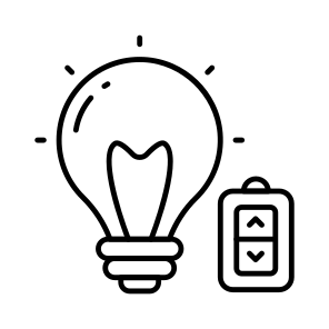Light, Bulb, Electric Bulb, Lightbulb, Illumination icon