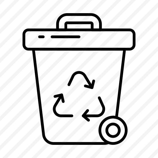 Recycle Bin, Wastebin, Dustbin, Garbage Can, Trash Bin preview