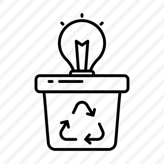 Recycling Idea, Innovation, Bright Idea, Creative Idea, Reuse Idea,  preview