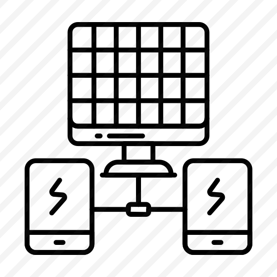 Solar Battery Charging, Photovoltaic Cell, Solar Plate, Solar Energy, Energy Reservoir preview