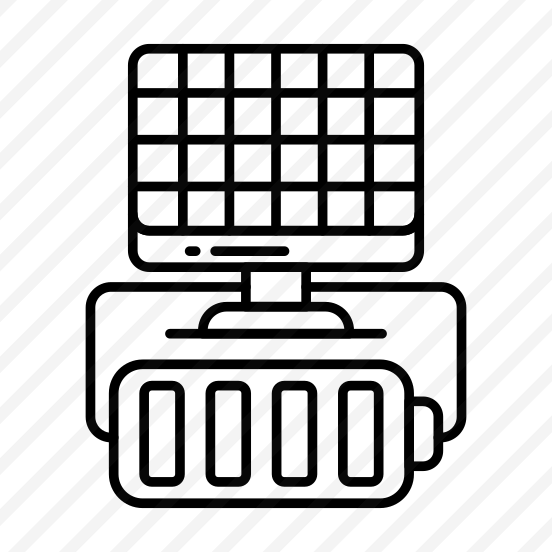 Solar Battery, Rechargeable Battery, Electric Battery, Energy Accumulator, Battery Status,  preview
