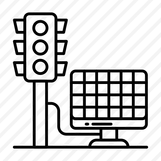 Solar Traffic Lights, Traffic Lamp, Semaphore, Signal Lights, Stoplights  preview
