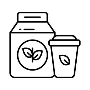 Takeaway Drink, Takeaway Parcel, Takeaway Food, Disposable Glass, Meal, icon