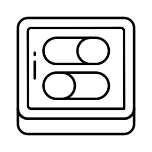 Toggle Buttons, Switch, Power, Control Buttons, Onoff Button icon