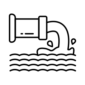 Wastewater, Water Pollution, Sewage, Drainage, Water Treatment icon