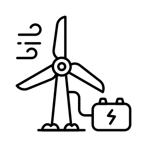 Windmill, Wind Turbine, Wind Generator, Aerogenerator, Wind icon