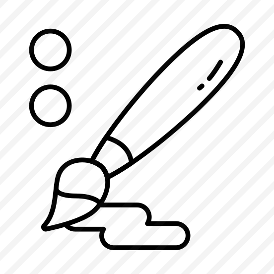 Acrylic Brush, Art Brush, Paint Brush, Art Tool, Art Equipment  preview