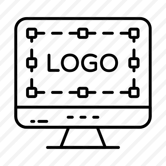 Logo Design, Logon Frame, Computer Logo, Online Logo, Graphic Design  preview