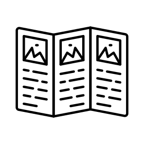 Pamphlet, Brochure, Flier, Handbill, Handout icon
