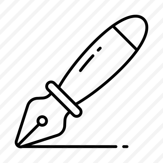 Pen Nib, Pen Tip, Graphic Design, Design Tool, Equipment Design  preview