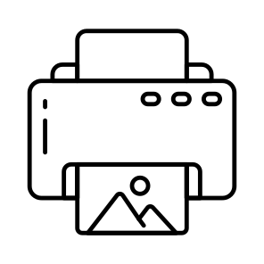 Printer, Printing Machine, Compositor, Inkjet, Typographer icon