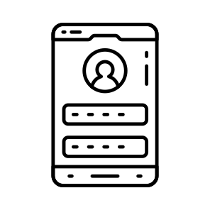 Secure Profile, Profile Login, Profile Password, Profile Passcode, Profile Security icon
