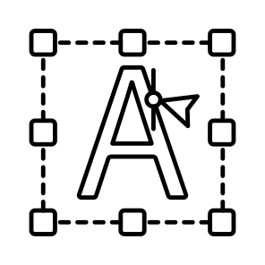 Transformation Tool, Resize Tool, Designing Tool, Graphic Tool, Illustrator Tool, icon