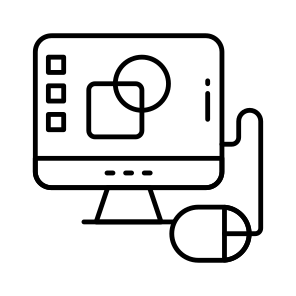 Web Designing, Graphic Design, Online Designing, Online Graphic, Design Tool icon